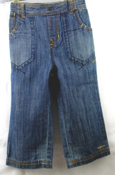 Esprit  Denim Jeans ,-  mit Washed-Effekten und  betont großen Taschen vorne  ( Größe: 86 )